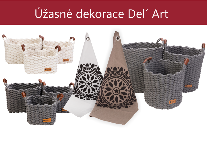 Nakupte v Del´Art dekorace